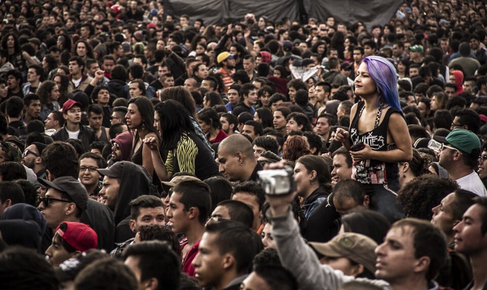 Público de Rock al Parque 2014. Foto: Camilo Baéz - Fishbowl Audiovisual.