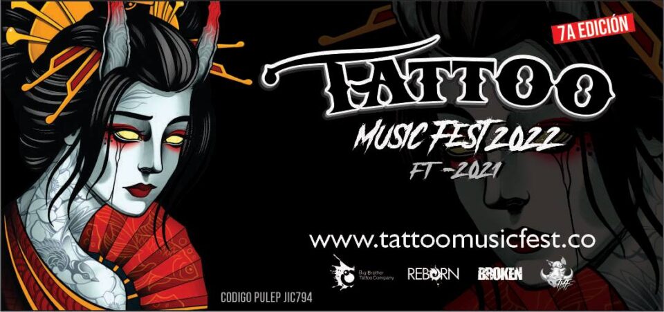 Tattoo Music Fest 2022: cartel oficial, fecha y lugar – Colectivo Sonoro